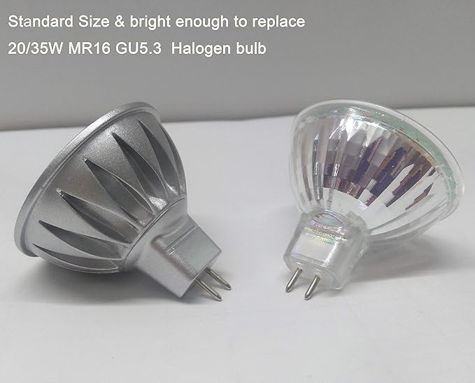 ALIDE Red MR16 GU5.3 Led Bulbs 5W, 20W 35W 50W Halogen Equivalent, 12V Low - Image 4