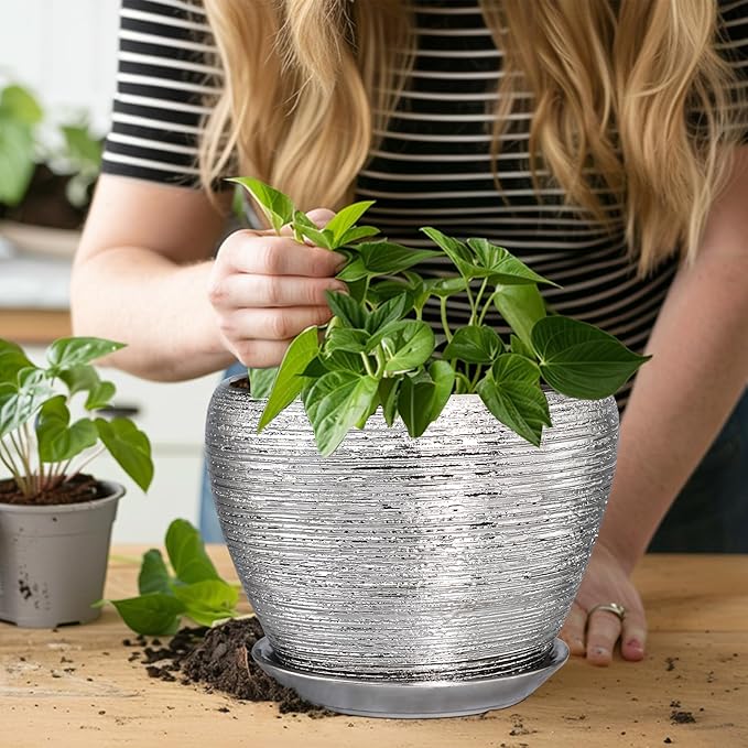 Pot for Plants 8 Inch - Image 7