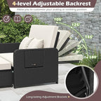 Tangkula Patio Rattan Daybed - Image 6