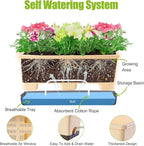 Window Box Planter 8 Pcs, 17 Inches Rectangle Flower Pots - Image 6
