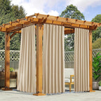 NICETOWN 2 Panels Outdoor Curtains - Image 9