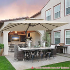 9x12FT Cantilever Patio Umbrella - Image 7