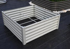 A ANLEOLIFE Set of 8, 18 Inch Tall Antique White Raised Garden Beds Kit - Image 6