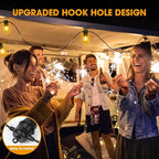 100FT LED Outdoor String Lights, Commercial Grade Patio Lights - Image 4