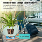 8 inch Hanging Planters, 2 Pack Self Watering Hanging Pots - Image 3