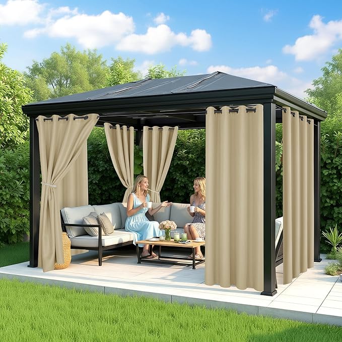 Outdoor Curtains for Patio Waterproof - Image 4