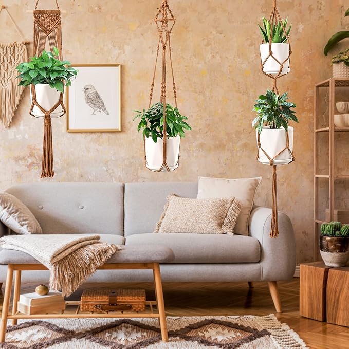 Macrame Plant Hangers - Image 3