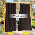 NICETOWN 2 Panels Outdoor Curtains - Image 5
