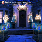 4 Pack Outdoor Solar Flame Light, Solar Lights Outdoor - Image 7