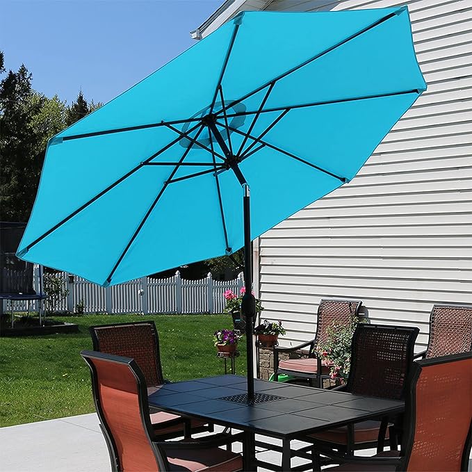 Sunnydaze Outdoor Patio Umbrella - Image 6