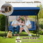 3 in 1 Outdoor Porch Swing - Image 2