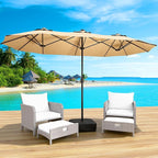 LEVELEVE 14FT Double-Sided Patio Umbrella by Enjoyyourlife