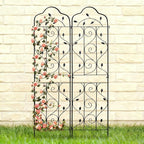 hogardeck 4 Packs 72 * 18 inch Metal Garden Trellis - Image 2