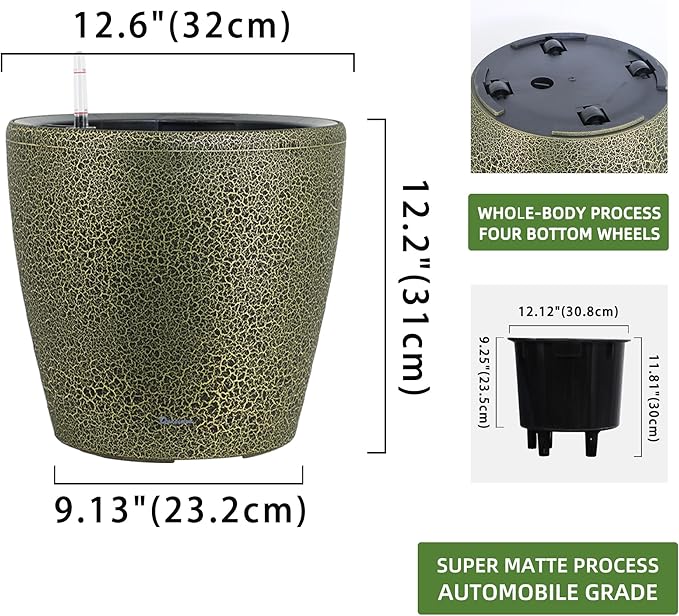 Dexceder 13x12 Self Watering Planter - Image 3