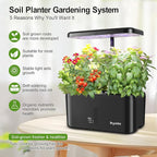 Indoor Garden System 19 Watt LED Growing Light Upgrade 2 Self-Watering - Image 2