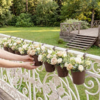 HowRU Hanging Flower Pots, Railing Planter Box - Image 6