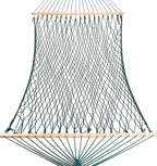 Castaway Living 13 ft. Double Traditional Hand Woven Green Polyester Rope - Image 3