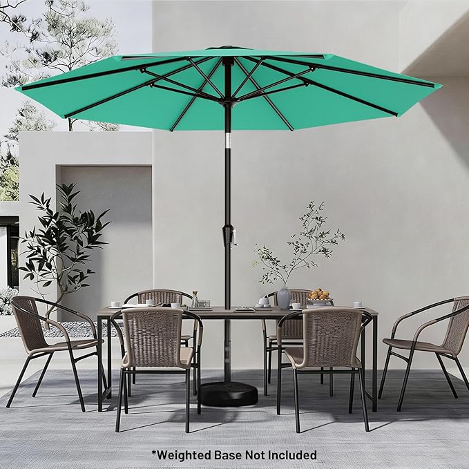 AreShark 9 FT Patio Umbrella for Outdoor, Outdoor Umbrella - Image 6