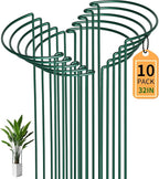 TCBWFY Plant Support Stakes for Large Heavy Plants, Interlock Garden Supports by TCBWFY
