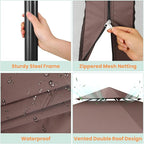 COBIZI Gazebo 10x10 Heavy Duty Gazebos - Image 8