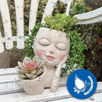 Face Plant Pot - Double Flower Pots - Image 5