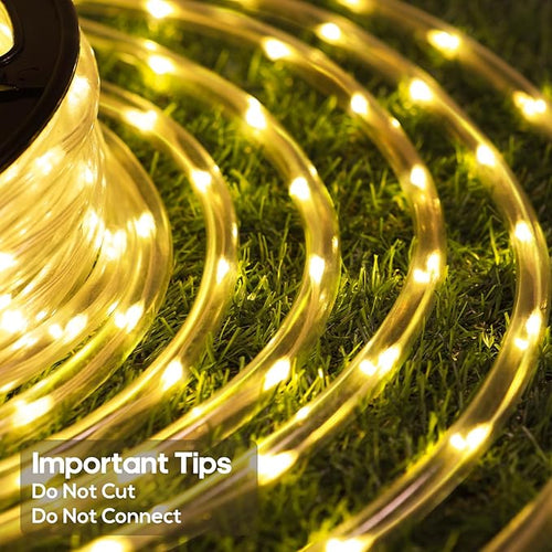 100FT 720 LED Rope Lights Outdoor Waterproof - Image 2
