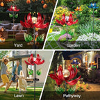Solar Lights Outdoor Garden Decor, Solar Wind Spinner Yard Decorations Gifts - Image 7