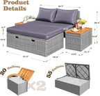Flamaker Outdoor Rattan Lounge Chair - Image 8