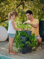 BUZZY Seeds Starter Stackable Vertical Planter – 4-Level Raised Garden Tower - Image 8