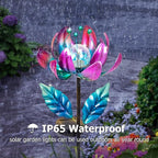 Outdoor Garden Decor Solar Spinners Lights - Image 4