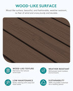 SERWALL Outdoor Coffee Table - Image 4