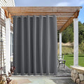 NICETOWN Outdoor Curtain for Patio Waterproof 108" Length, Windproof Thermal by NICETOWN