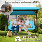 3 in 1 Outdoor Porch Swing - Image 6