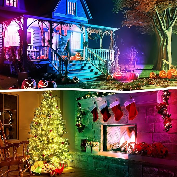5W RGBW Landscape Lights, 16 Color Changing Spotlight 110V 120V Outdoor - Image 5