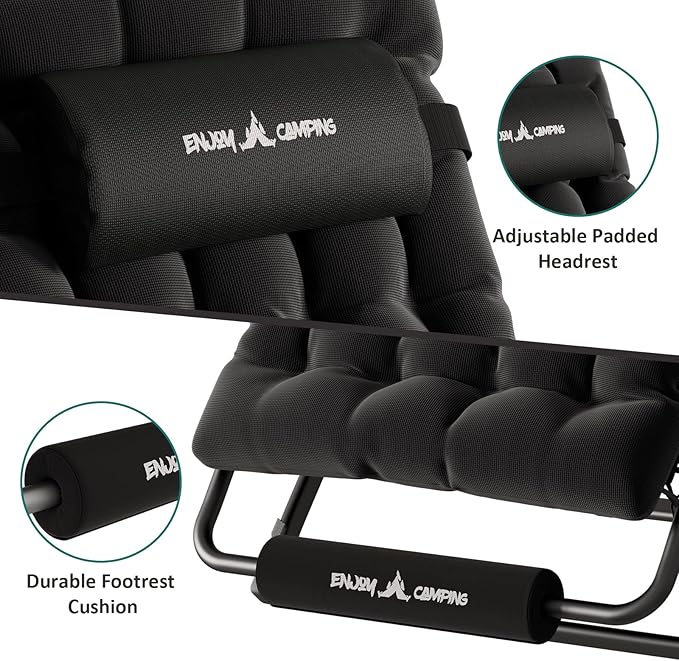 UDPATIO Oversized Zero Gravity Chair 33In XXL Patio Reclining Chair - Image 4