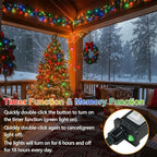 Connectable 200 LED Christmas Lights Indoor Outdoor - Image 5