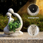 Unique Planters for Indoor Outdoor Plants Head Face Planter Pot Large Succulent - Image 4