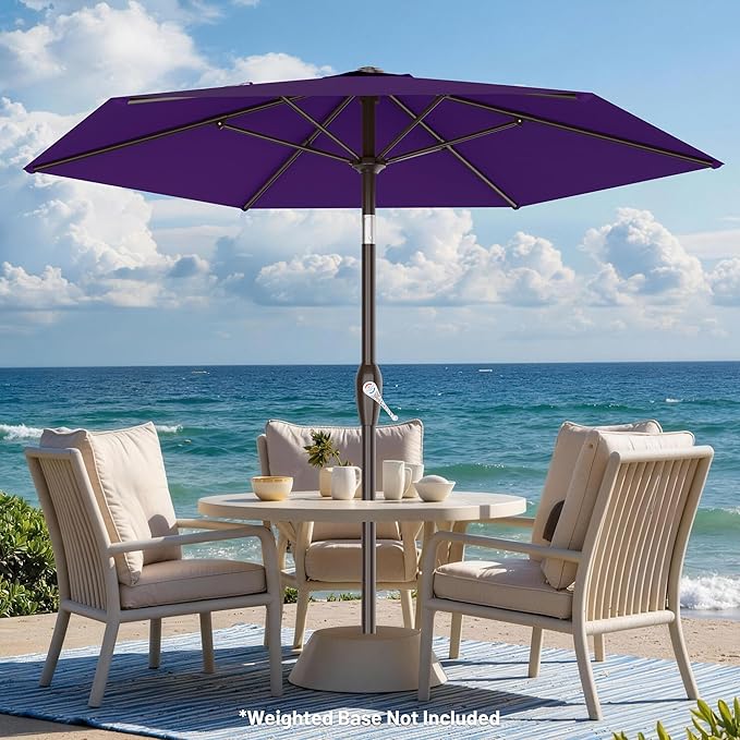 AreShark 7.5FT Patio Umbrella Table Market Umbrella - Image 7