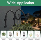 4 Pack 12Inch Plant Hanger, Sturdy Hanging Plant Bracket Hooks Outdoor - Image 8