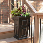 Mayne Wyndham 24-Inch Tall Planter – Self-Watering, Weather-Resistant Planter - Image 7