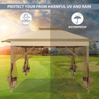COBIZI 11x11 FT Pop up Gazebo Canopy Tent - Image 4