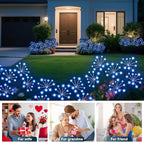Solar Garden Lights 2 Pack Waterproof Swaying Starburst Light Solar Outdoor - Image 8