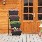 OYEAL Raised Garden Bed 4 Tier Vertical Garden Planters Indoor Outdoor Raised - Image 6