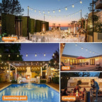 Brightever 200FT Outdoor String Lights - Image 7
