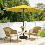 MEWAY 9ft Patio Umbrella Outdoor Table Umbrellas - Image 2