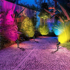 1500LM LED High Brightness Outdoor Landscape Lighting 15W RGBCW Color Changing - Image 9