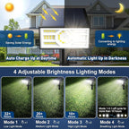 Solar Spot Lights Outdoor, 10 Pack/56 LED Outdoor Lights - Image 4