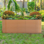 32" Extra Tall Raised Garden Bed Kits, 2.5 x 9.5 x 2.7ft Deep Root 10 in 1 - Image 9