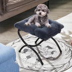 15" Foldable Foot Stool Ottoman - Image 5
