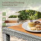 Greesum 9 Pieces Outdoor Patio Dining Set, Conversation Sets - Image 3
